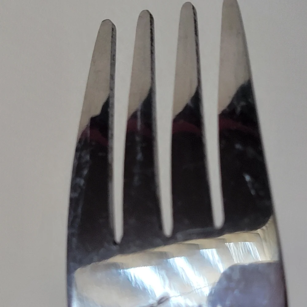 Fiesta Lilac Small Fork ~ Retired Color & Item ~ GUC ~ Fiestaware ~ Post-86